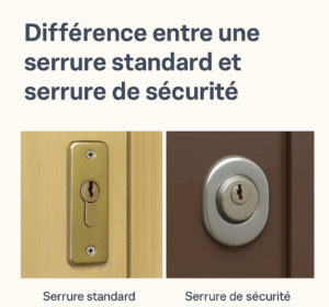 Serrure standard - serrure de sécurité