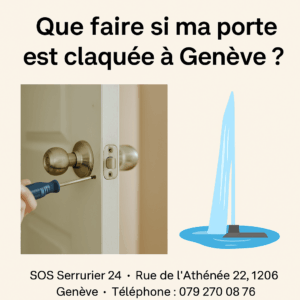 serrurier dépannage genève