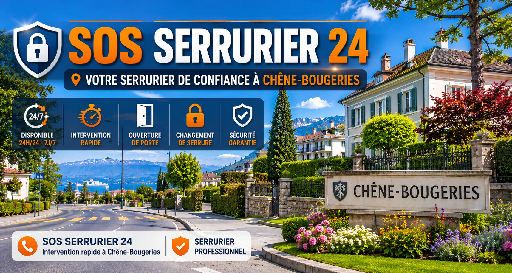sos serrurier Chêne-Bougeries